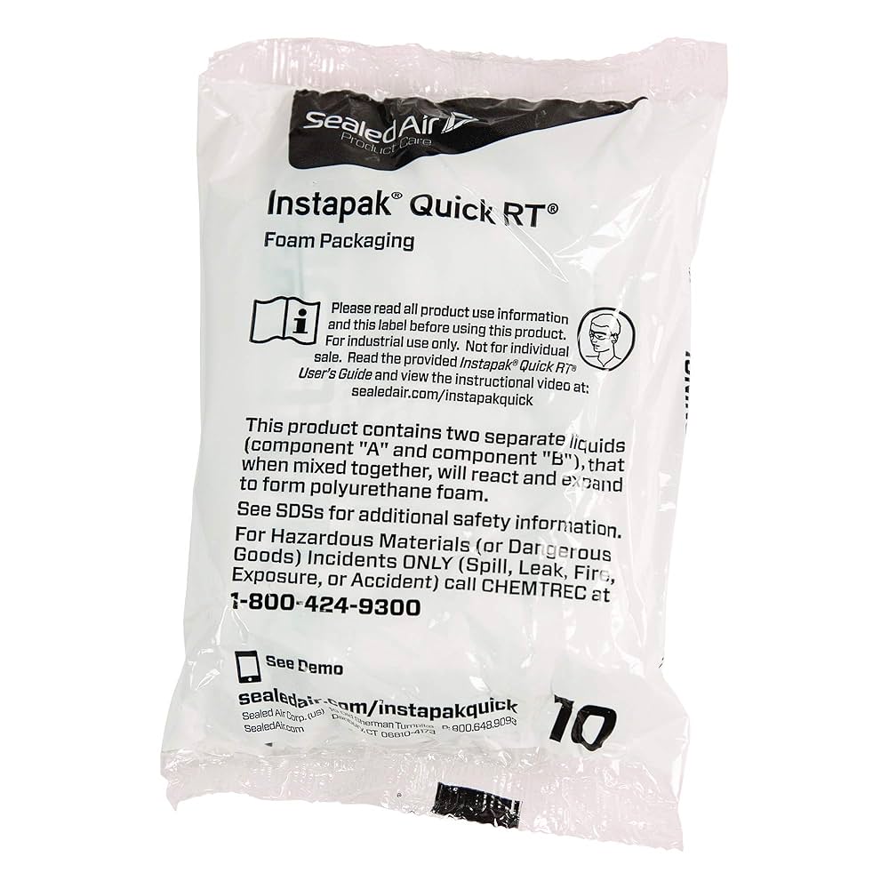 Instapak Quick RT #10 シールドエアー160個 Amazon.com: Sealed Air Instapak Quick RT #10 Heavy Duty